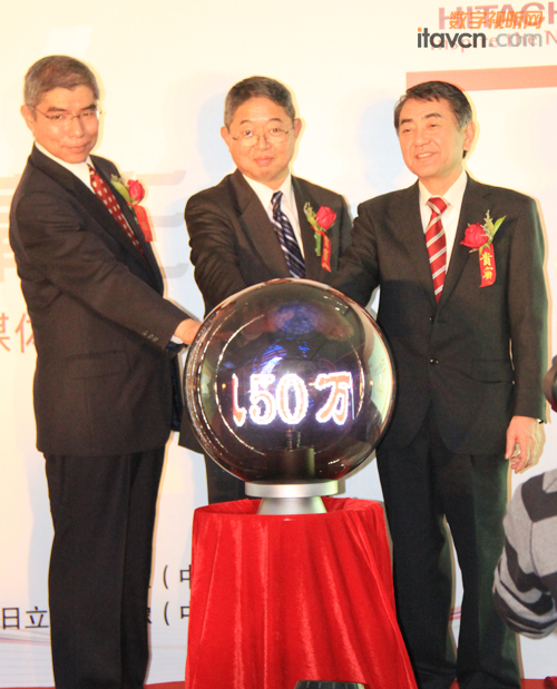 日立液晶投影機在中國累計下線50萬臺