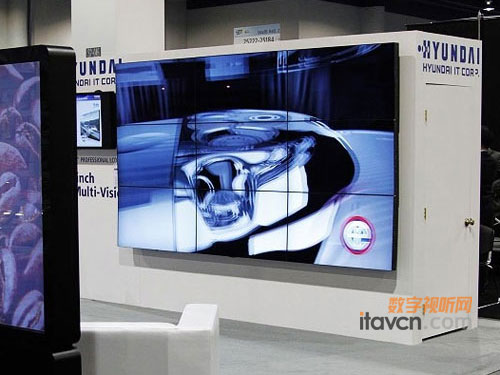 給力CES2011:138寸超大3D液晶拼接墻