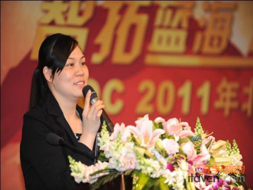 艾德蒙科技華北區(qū)經(jīng)理潘健小姐對“立影3D”的銷售前景充滿信心