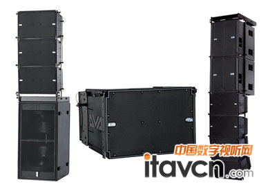 有源三分頻12”垂直線陣系統