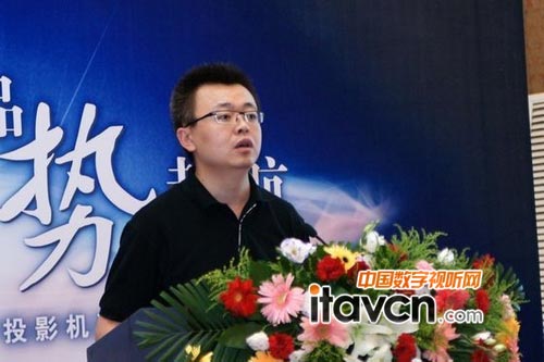 松下電器（中國）有限公司工程師茹昭先生介紹現場系統