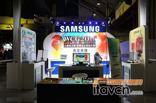 三星杯WCG 2011現(xiàn)場展區(qū)