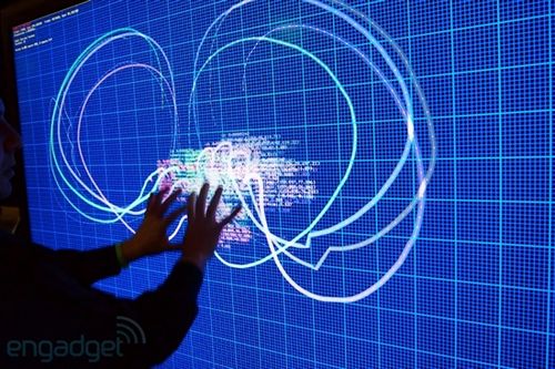82英寸觸控顯示器亮相SIGGRAPH 2011