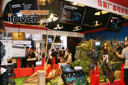 BIRTV2011：佳能現(xiàn)場演播廳