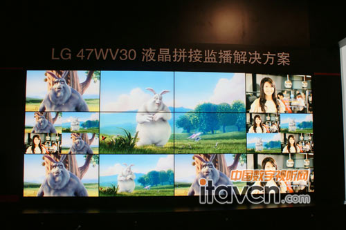 LG 47WV30液晶拼接