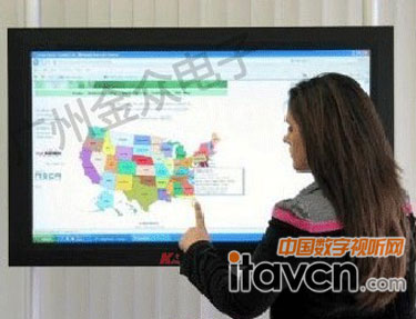 活力四射廣告機應用于教育：個性觸摸智能操作新體驗