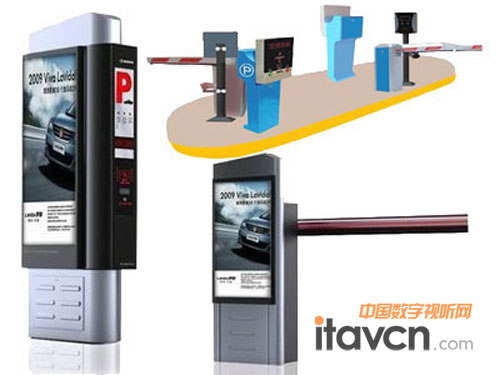 新品標牌——道閘廣告機