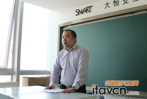 大恒視訊顯示部產品經理朱濤先生
