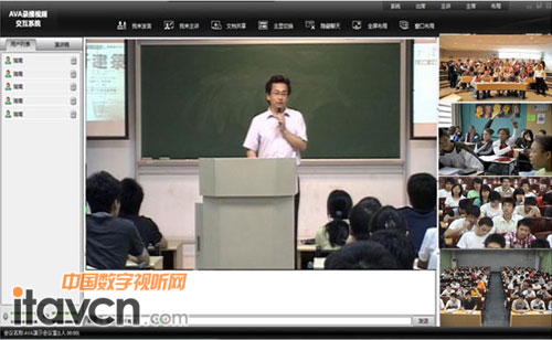 AVA錄播視頻交互系統