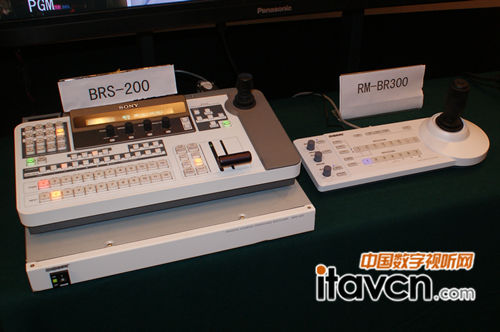 索尼BRS-200遠程攝像機操作切換臺、索尼RM-BR300遠程控制鍵盤