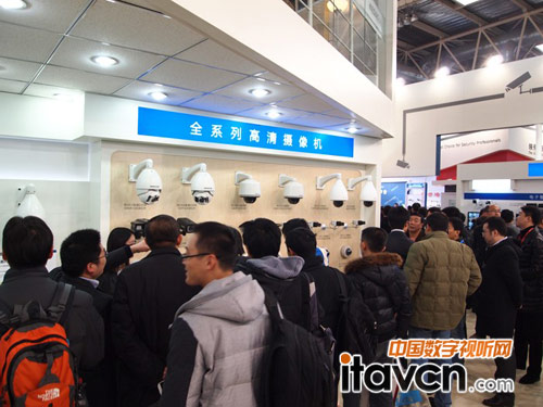 科達展出40多款高清IP攝像機