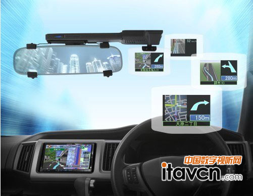 JVC微型投影MDV-737HUD用于車載導航