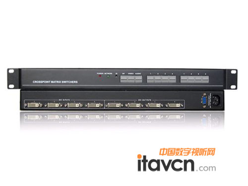 格芬電子推出GF-DVI0404矩陣切換器 