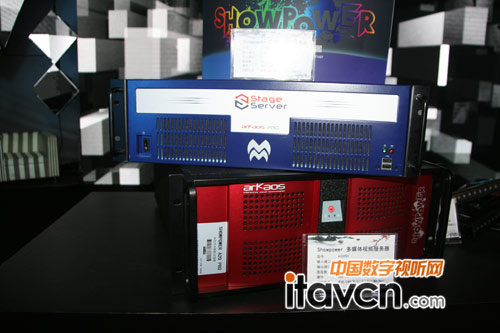 天地娛樂展Show Power多媒體視頻服務器