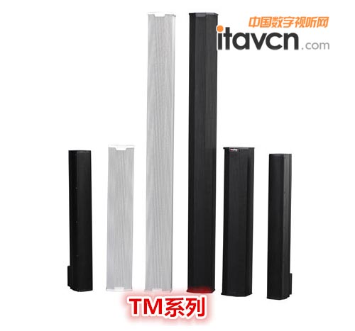 間隔陣列音柱和超寬180度水平擴散會議專用音柱TM系列