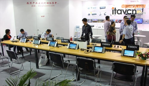 深圳臺電實業展臺
