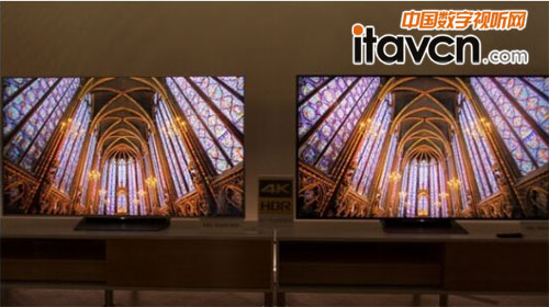 索尼4K HDR超薄液晶電視靠畫面吸引眼球