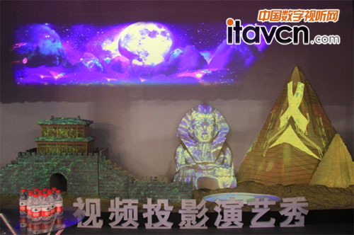 贏康視頻投影秀亮相上海國際燈光音響展