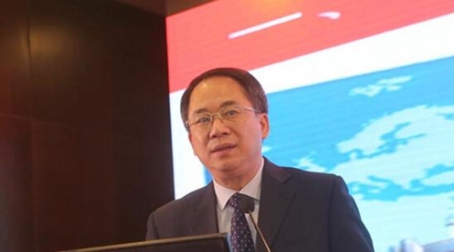 協會會長楊志堅發表演講