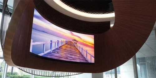 聯建V·Me小間距屏點亮雅培中國研發中心
