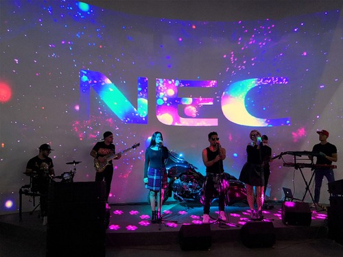 NEC展位