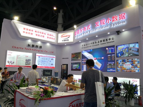 長圖科技展位